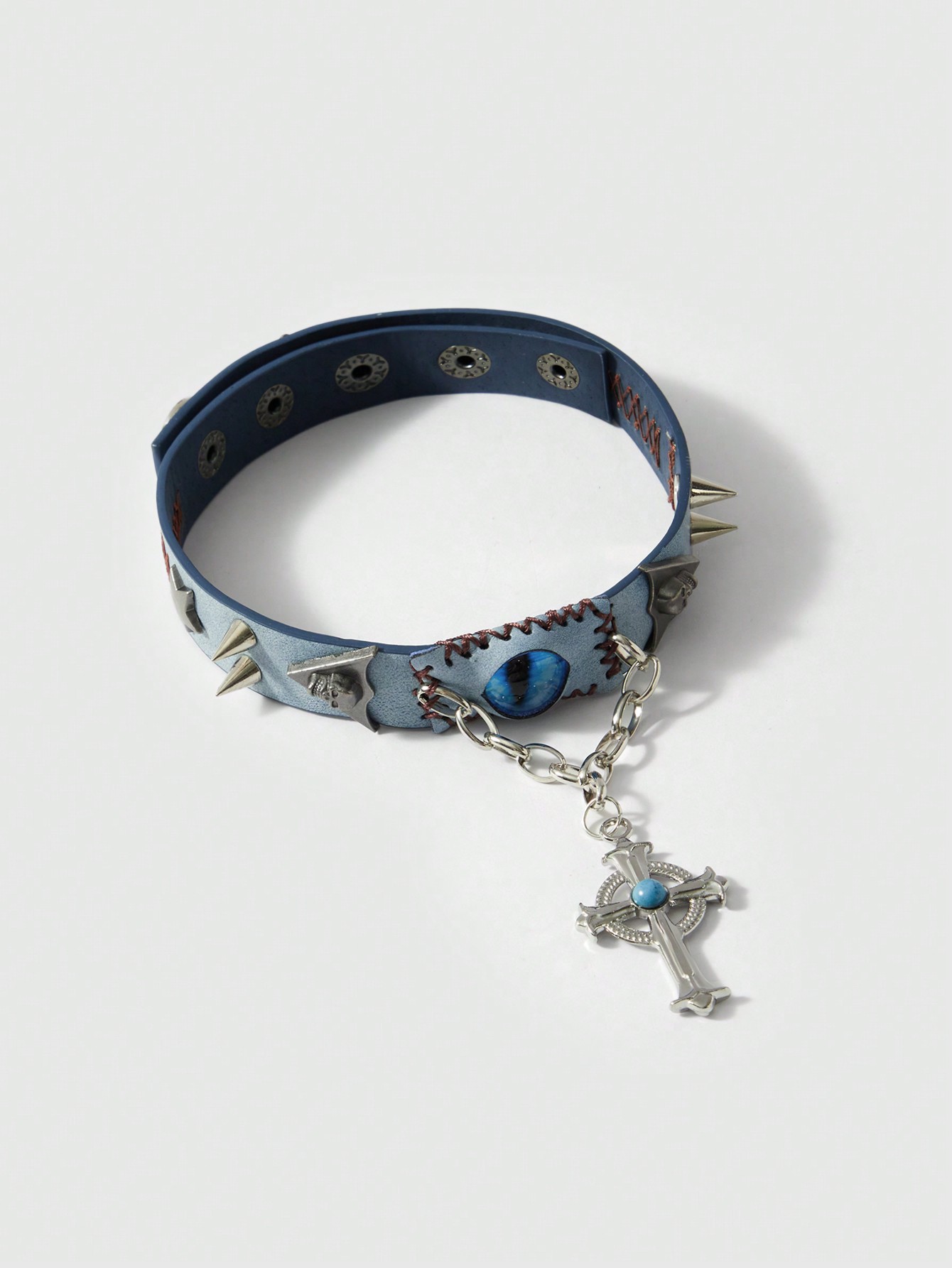 Home Cases Mobile 20 Goth Handmade Darkened Evil Eye Bracelet